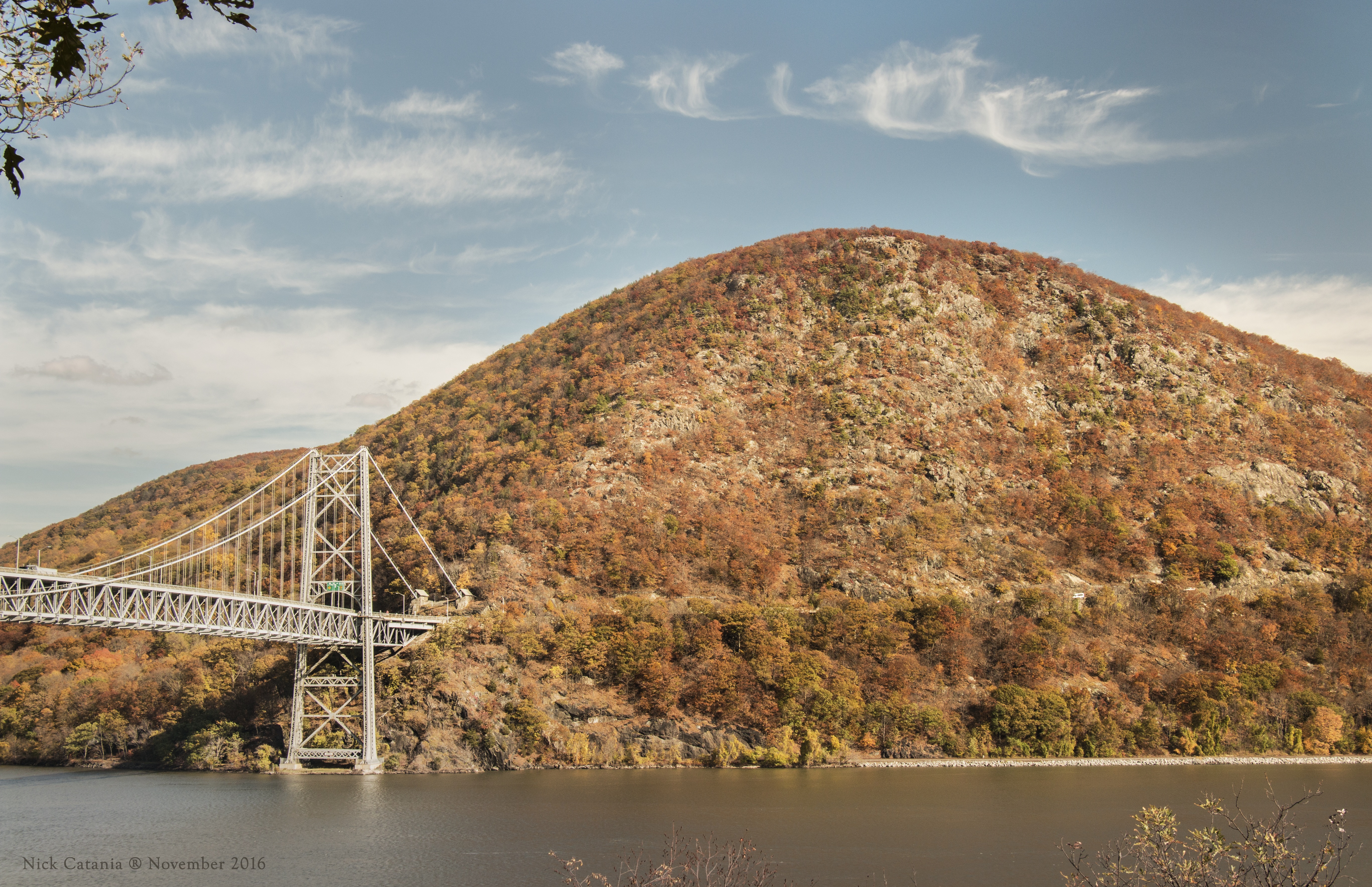 Hudson Valley landscape viewed from Anthony's Nose