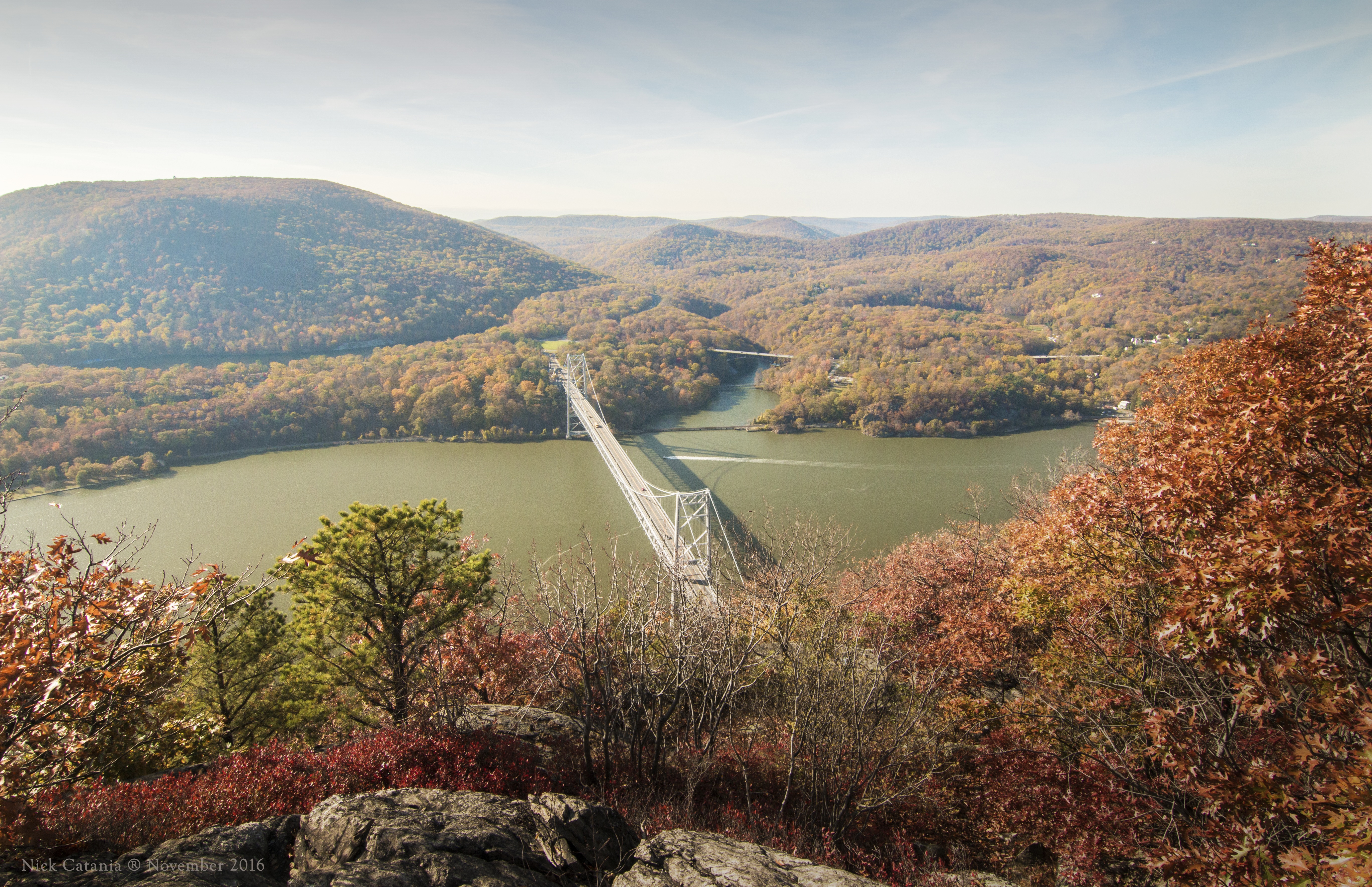 Hudson Valley landscape along Anthony's Nose