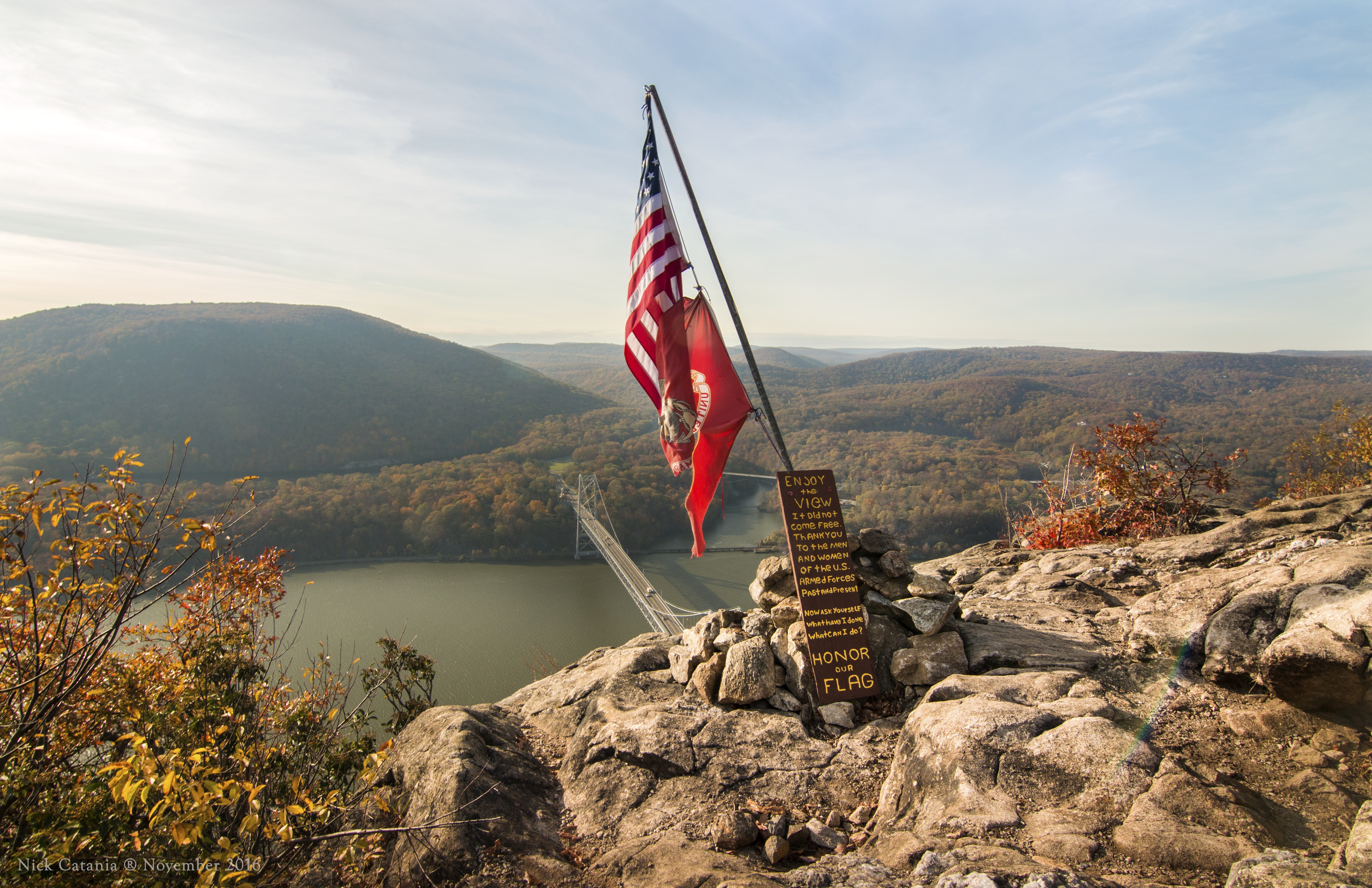 Hudson Valley landscape along Anthony's Nose