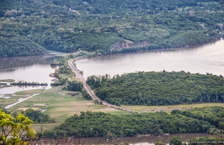 Mount Taurus rising over the Hudson Highlands