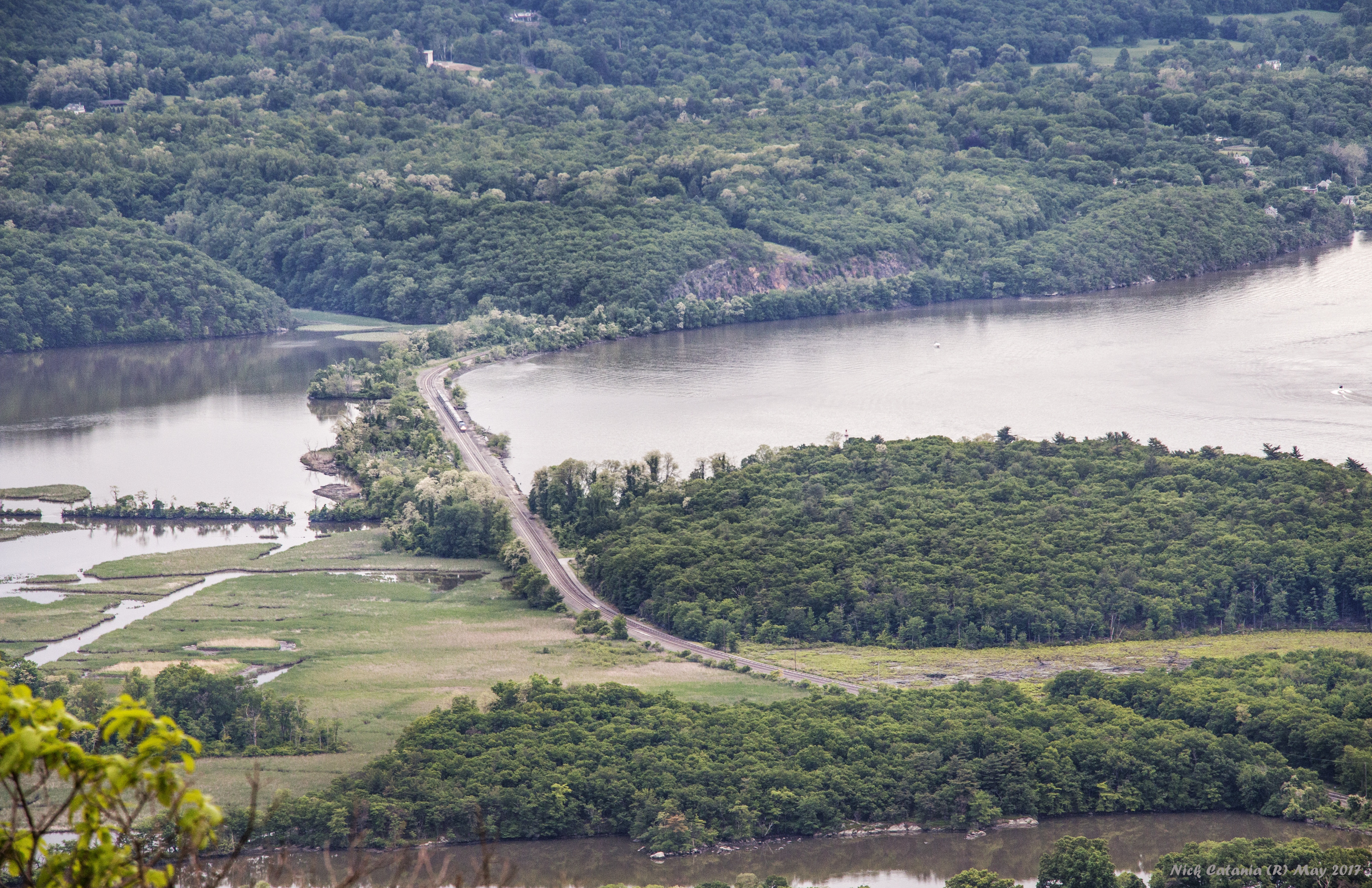 Mount Taurus overlook and Hudson River vista