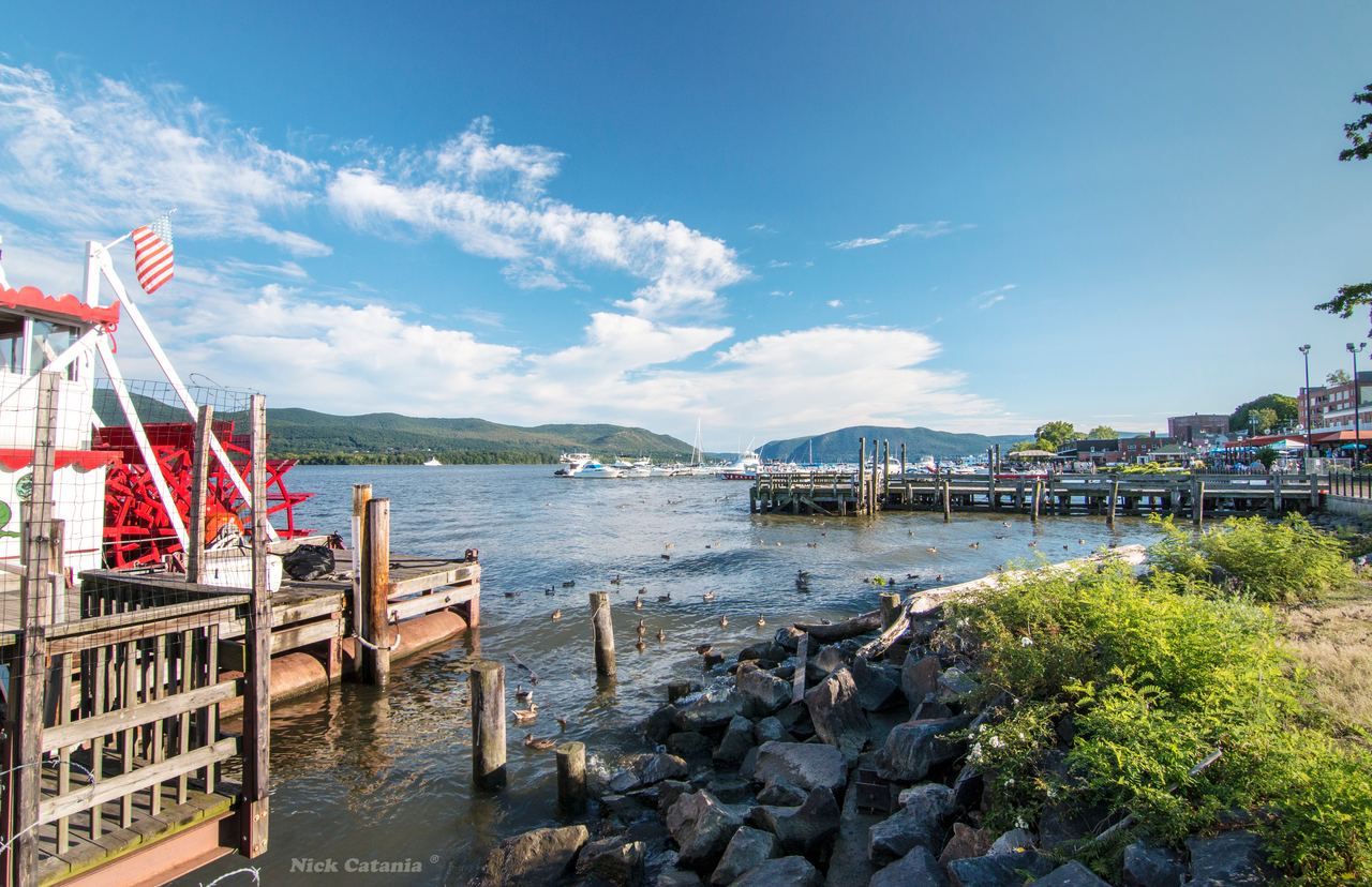 Newburgh waterfront framing the landfilled biosolids flagship brief.