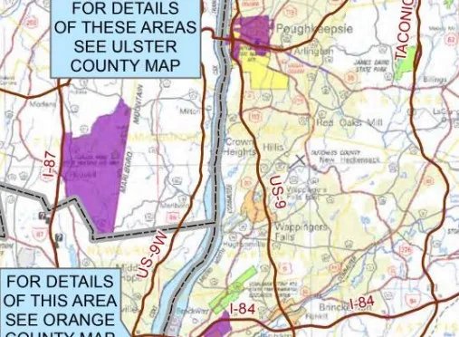 Environmental justice screening map thumbnail for Dutchess County
