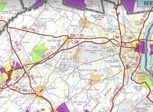 Environmental justice screening map thumbnail for Orange County